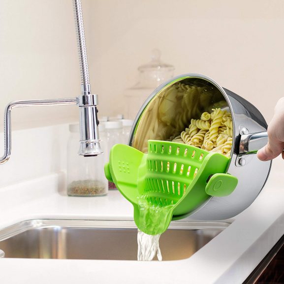 Snap 'N Strain Silicone Strainer