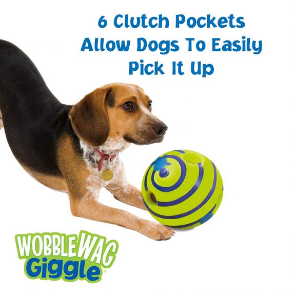 Allstar Innovations Wobble Wag Giggle Ball, Dog Toy