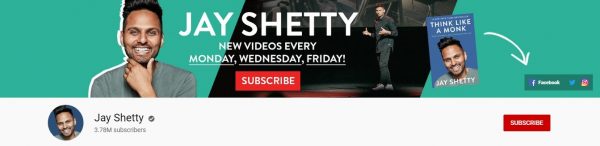 Jay Shetty: Best Social Channel