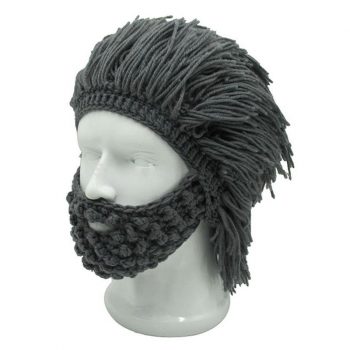 Knitted Beard Beanie