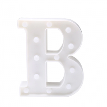 Luminous LED Letter Night Light English Alphabet Number Lamp