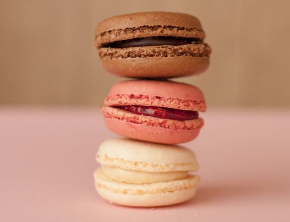 Macarons and Napoleon Cake