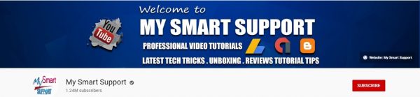 My Smart Support: Best Tech Channel 