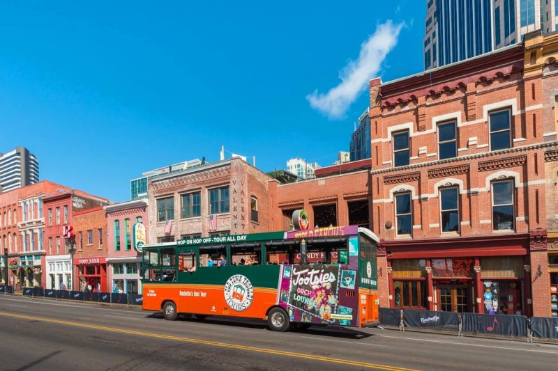 Nashville Hop in Hop off Trolley Tour