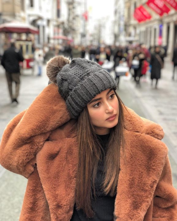 Sajal Ali on vacation