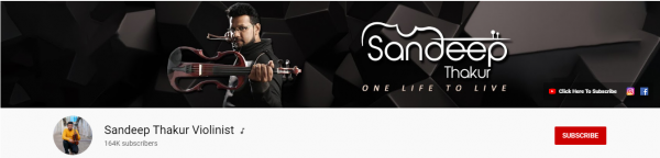 Sandeep Thakur Violinist: Best Music Channel