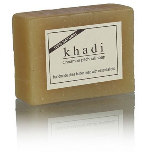 Khadi Cinnamon Patchouli Soap With Shea Butter