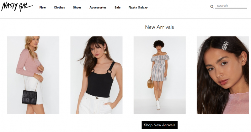 Nasty Gal: Store Like Anthropologie