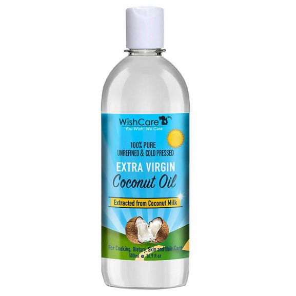 WISHCARE PREMIUM COLD PRESSED EXTRA VIRGIN COCONUT OIL