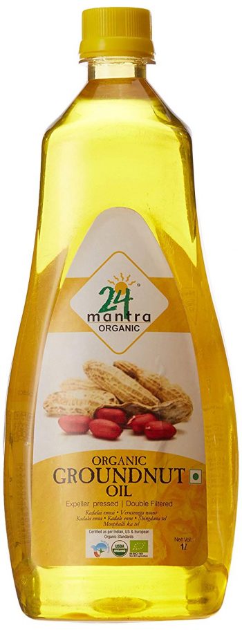24 Mantra Organic Cold-Pressed Groundnut Oil