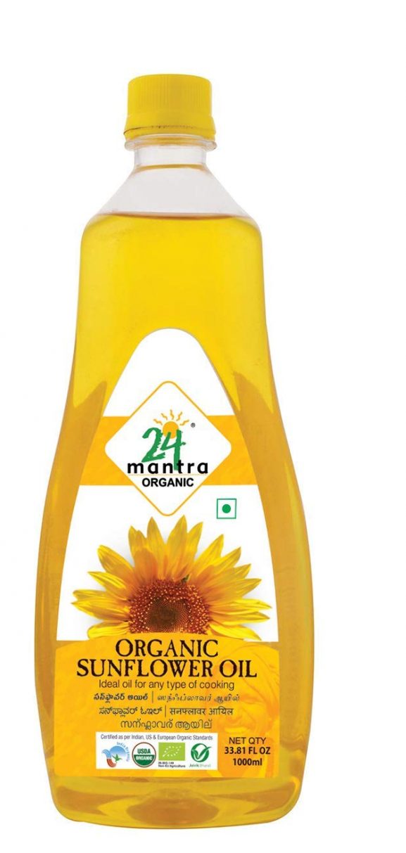 24 Mantra Organic Sunflower Oil