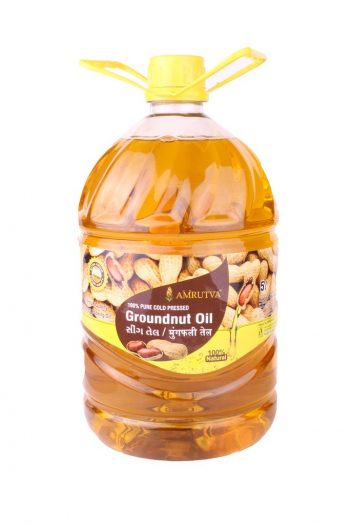 Amrutva Extra Virgin Cold-Pressed Groundnut Oil