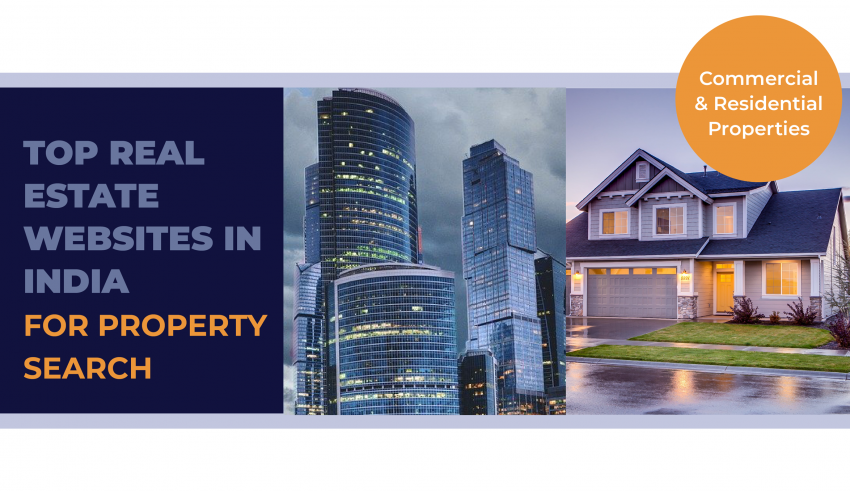 best commercial real estate websites in india