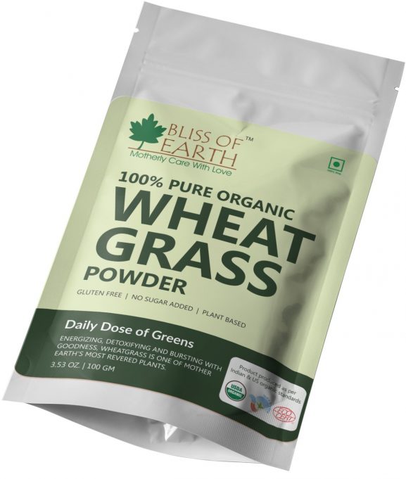 Bliss of Earth Organic Gluten- Free Wheatgrass Powder