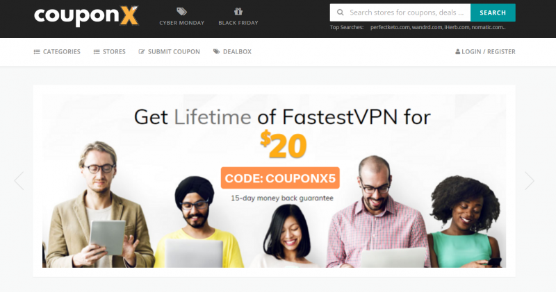 CouponX - Sites Like Groupon