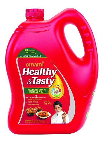Emami Healthy & Tasty Kachi Ghani Mustard Oil
