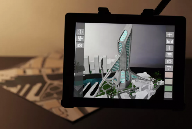 Visualization and Engineering Design Graphics with Augmented Reality