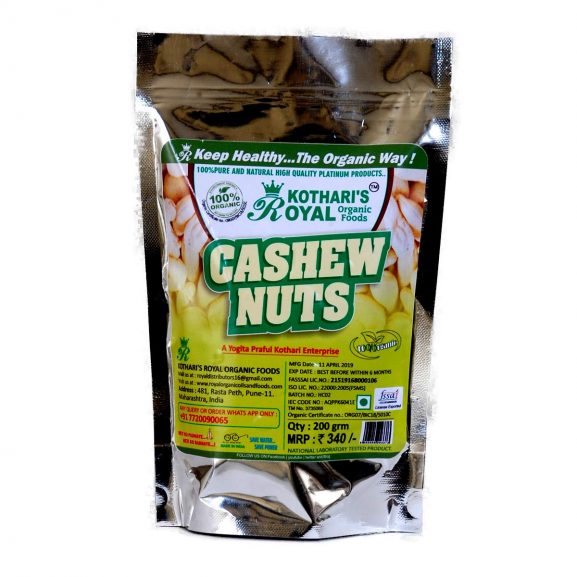 Kothari's Royal Organic Cashews