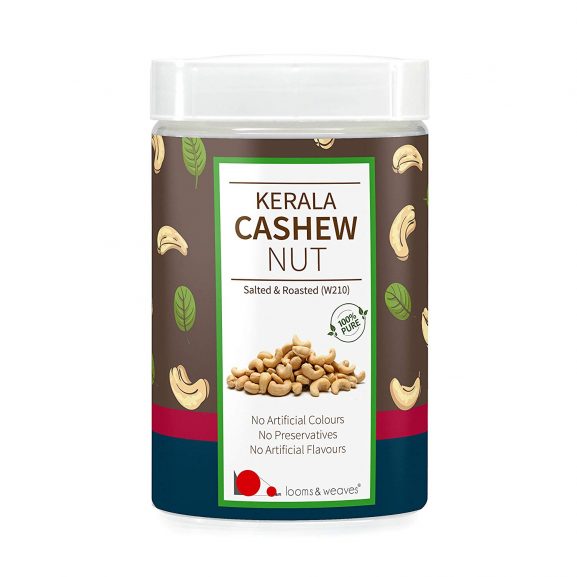 Looms And Weaves- Premium Quality Non-Roasted Cashews