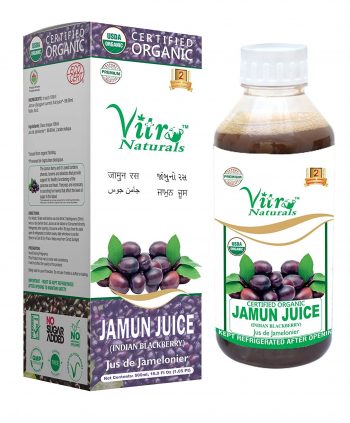 Vitro Naturals Certified Organic Jamun Juice 