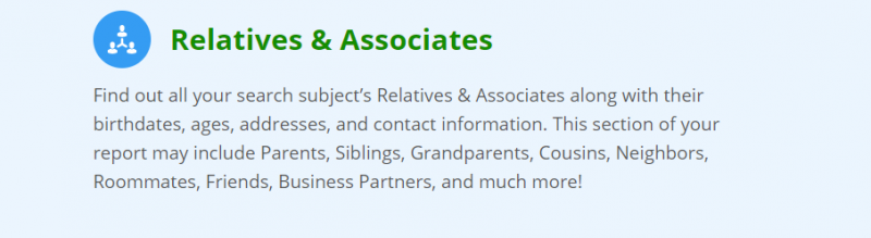 relatives and associates