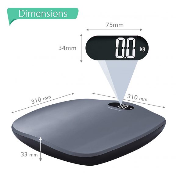 HealthSense Body Weight Scale 