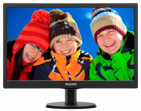 Philips 193V5L 18.5 inch LED Backlit Computer Monitor