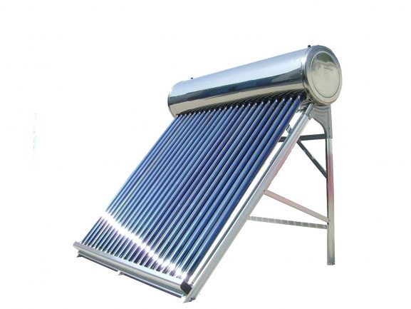 V-Guard 200-Watt Silicone Solar Water Heater (Silver & Blue)