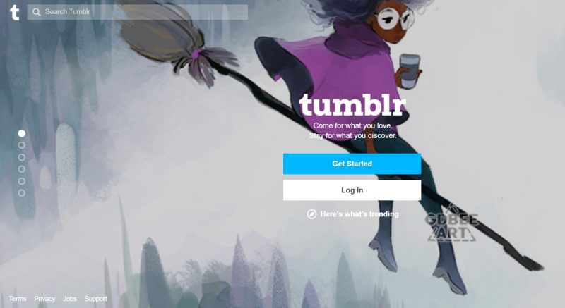 tumblr social networking site