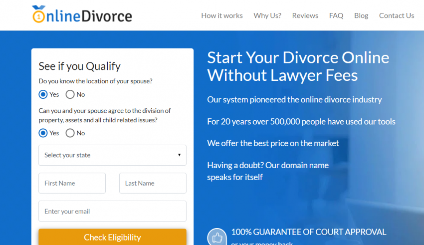 OnlineDivorce.com Review