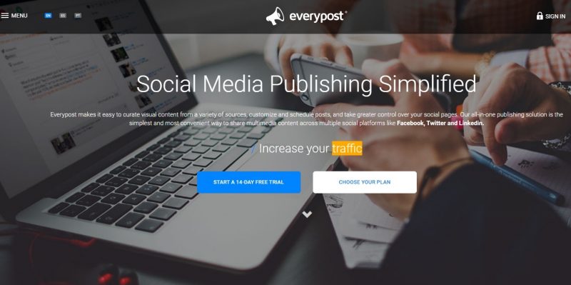 everypost social media scheduling tool