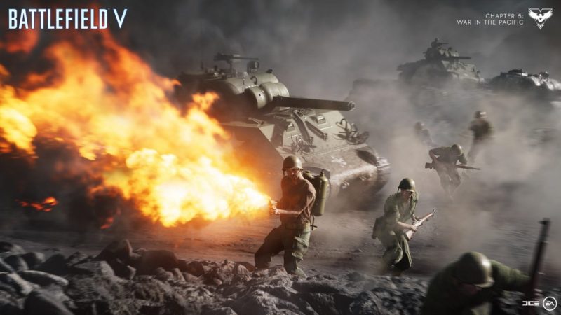 Battlefield V: Firestorm (games like apex legends)