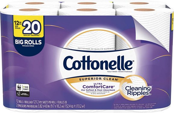 COTTONELLE SUPERIOR CLEAN toilet paper (best toilet paper in the world)