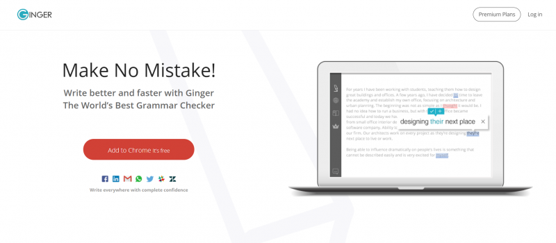 Ginger Keyboard: Grammarly alternatives