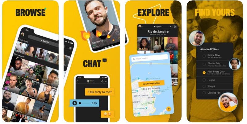 Grindr app like tinder