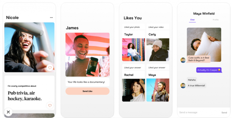 Hinge dating app similar to tinder