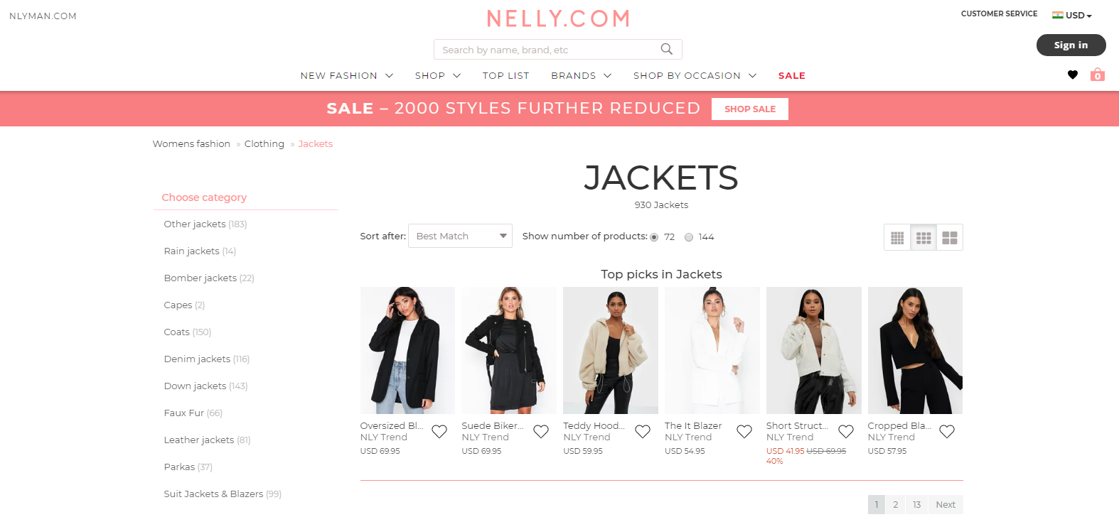 Nelly: Sites Like Asos