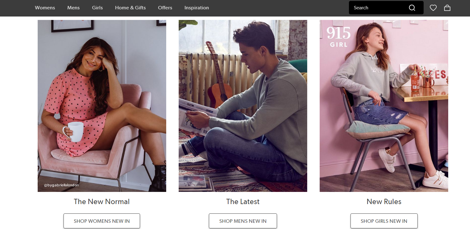 websites like asos mens