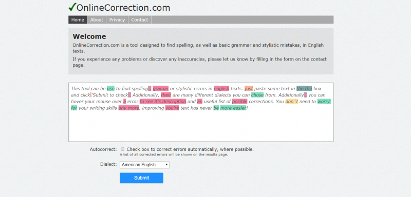 OnlineCorrection.Com: Grammarly alternatives