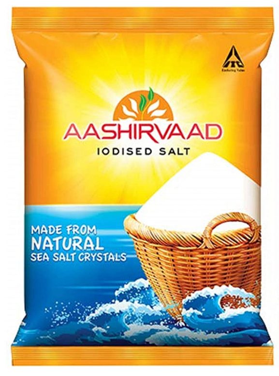 Aashirvaad salt, 1 kg Best Salt Brand In India