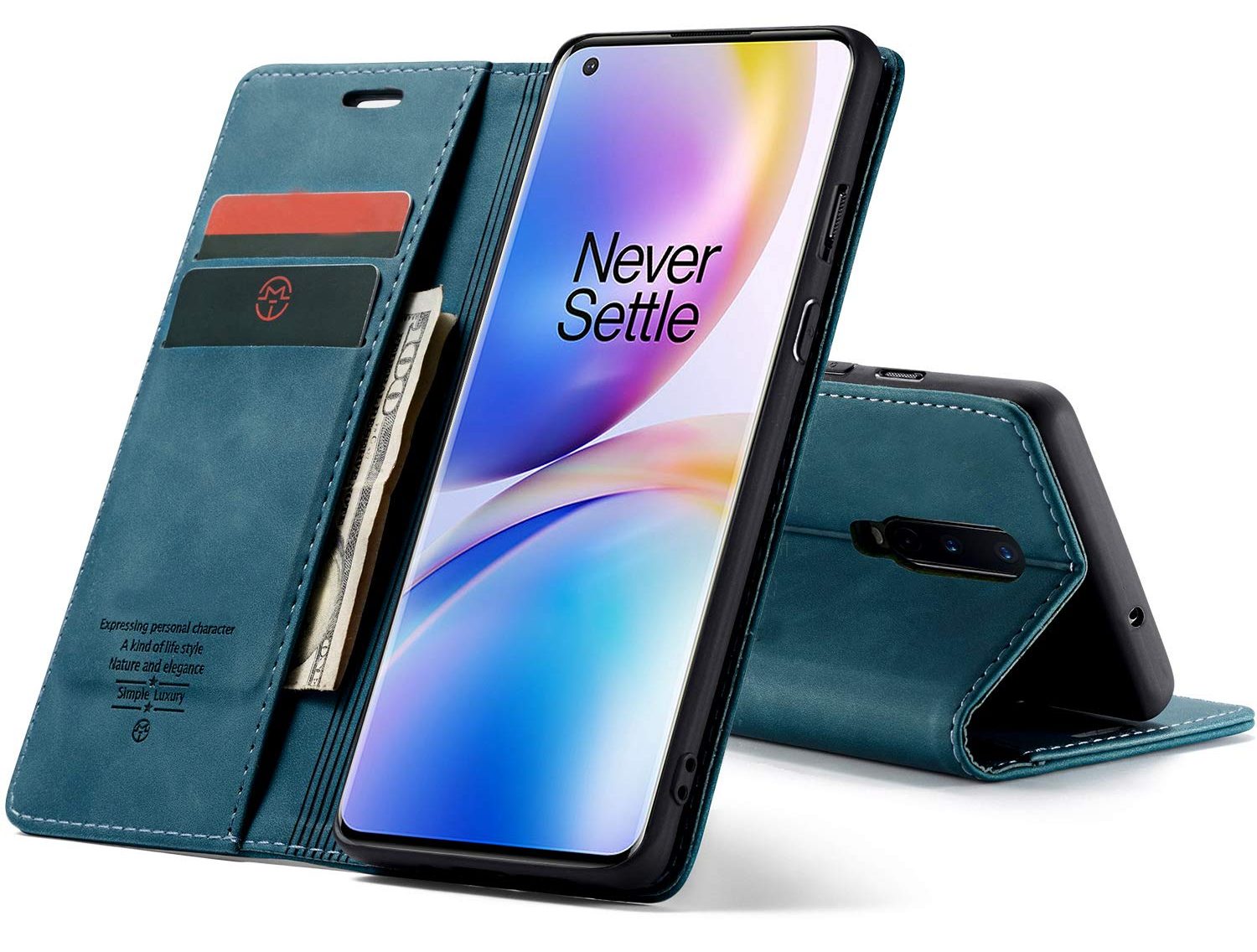 Bounceback® Flip Flap Back Stand Case - best oneplus 8 cover.jpg