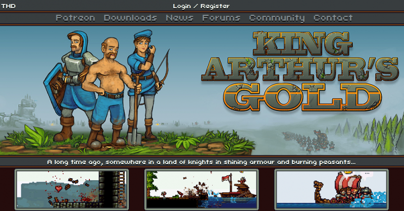 King Arthur's Gold Best Game Like Minecraft