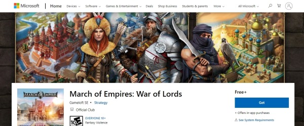 March of Empires: War of Lords - Games Like Age of Empires