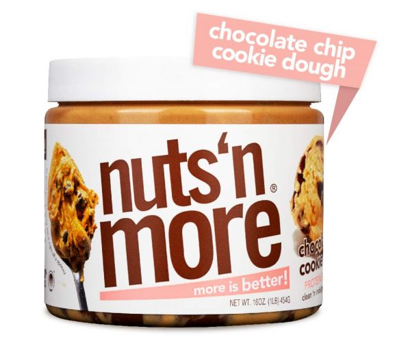 Nuts 'N More Chocolate Chip Cookie dough Peanut Butter Spread