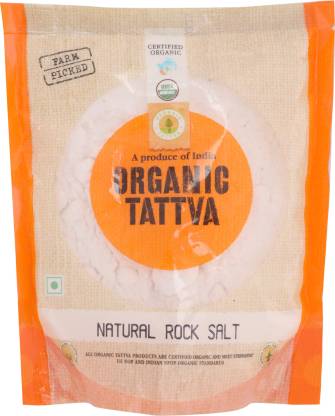 Organic Tattva Natural Rock Salt, 500 gms Best Salt Brand In India