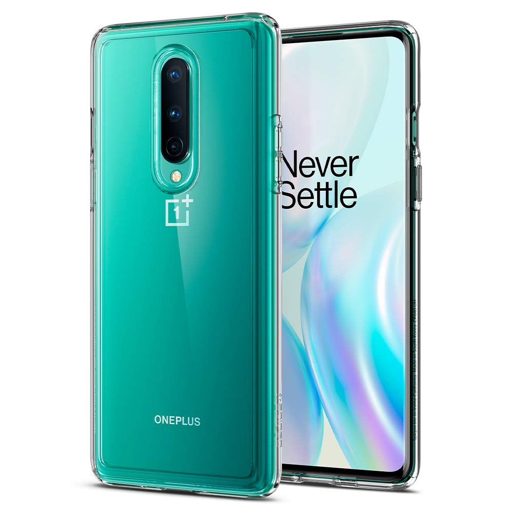 Spigen Ultra Hybrid Crystal Clear Cover case - best cover for oneplus 8 pro