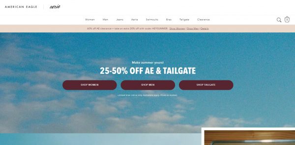 american online clothing stores