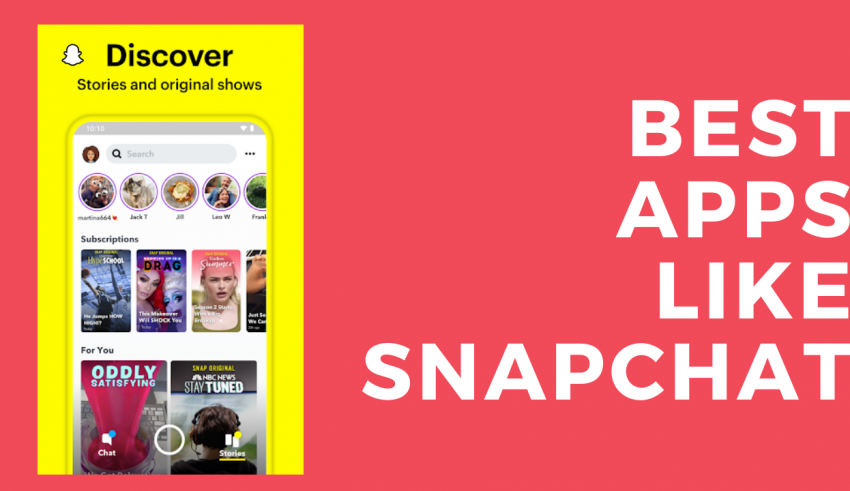 apps for android like snapchat