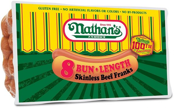 Nathan's Best Hot Dog Brand