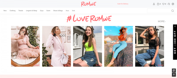 Romwe Store Like Charlotte Russe